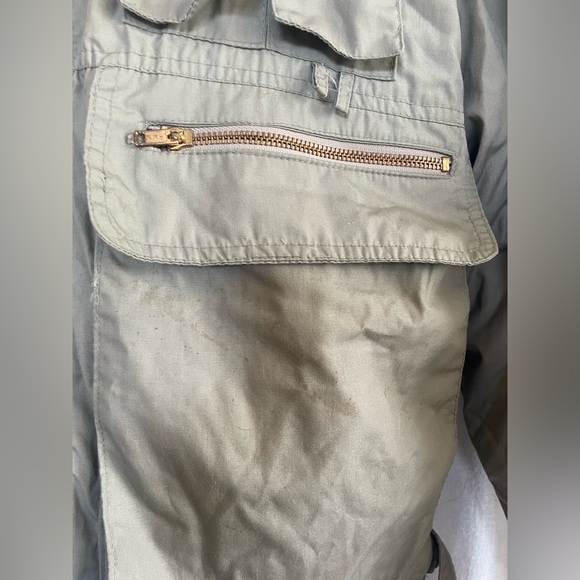 Vintage 1970-80 Sierra Pacific military jacket with hood - Picture 4 of 6